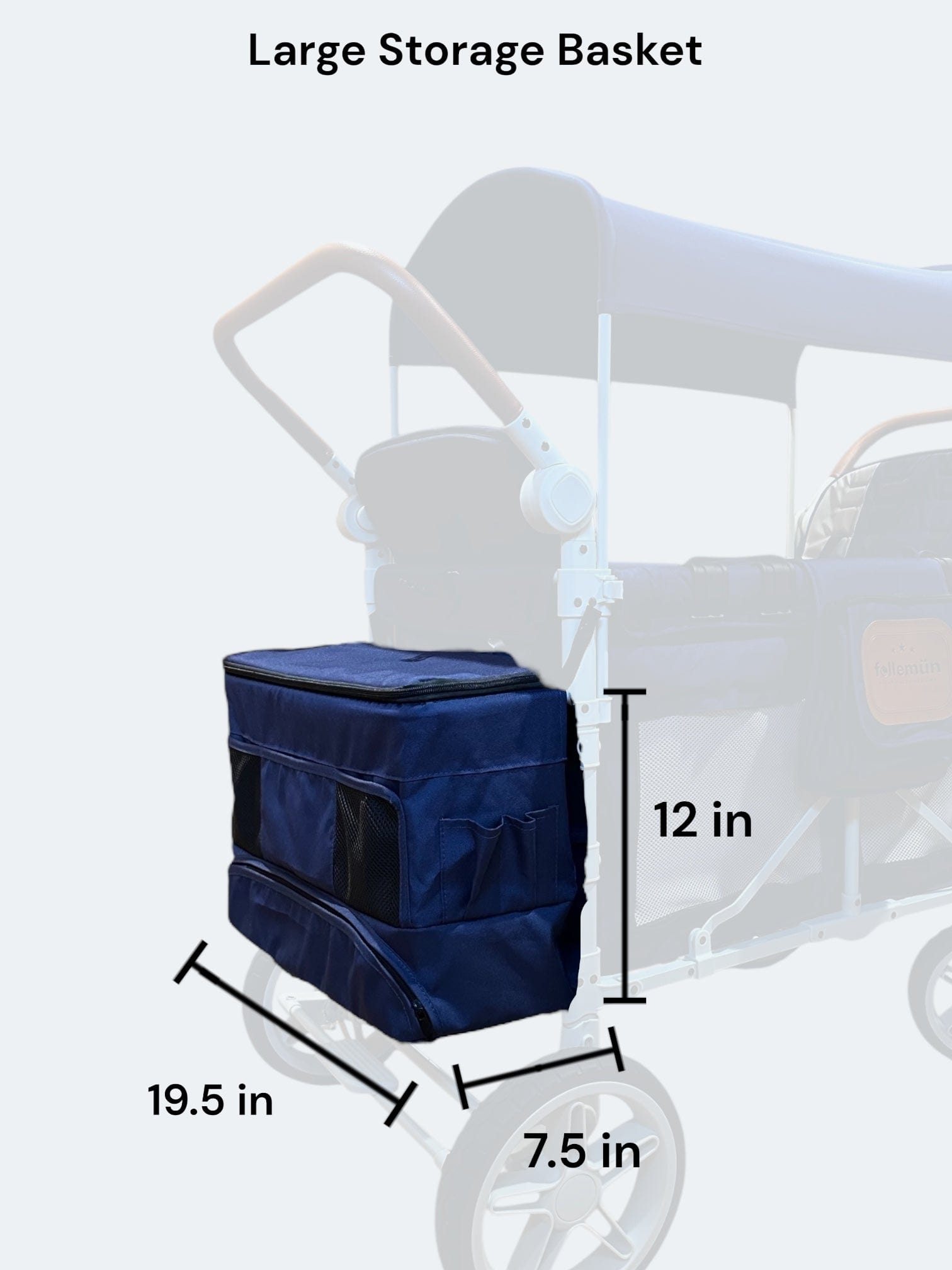 storage basket for wagon